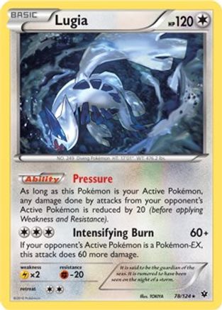 Lugia 078/124 - Deck Exclusives Holofoil - Holo Rare