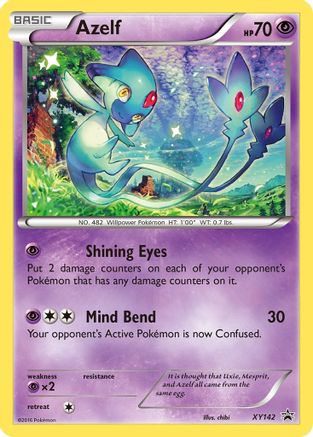 Azelf XY142 - XY Promos Holofoil - Promo