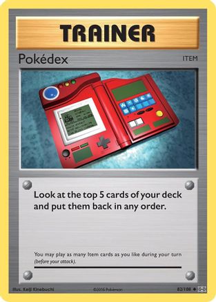 Pokedex 082/108 - XY Evolutions Normal - Uncommon