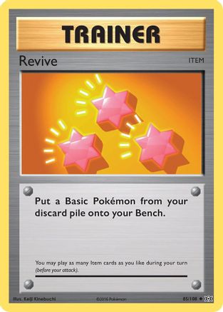 Revive 085/108 - XY Evolutions Normal - Uncommon