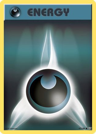 Darkness Energy 097/108 - XY Evolutions Reverse Holofoil - Common