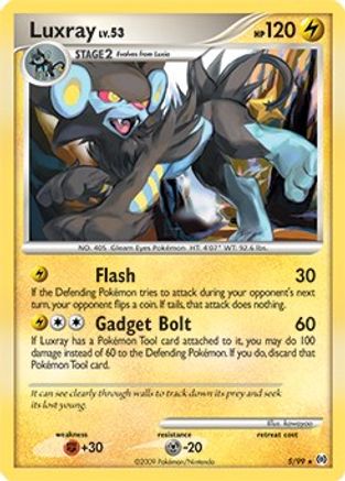 Luxray 005/099 - Deck Exclusives Normal - Rare