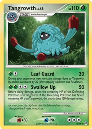 Tangrowth 010/099 - Deck Exclusives Normal - Rare