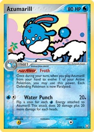 Azumarill 001/109 - Deck Exclusives Normal - Rare