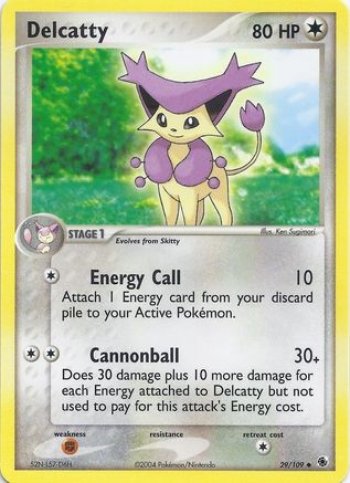 Delcatty (29) - EX Battle Stadium - Uncommon