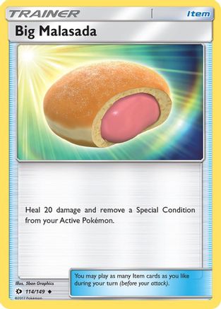 Big Malasada (114/149) - SM Base Set - Uncommon