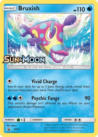 Bruxish (Prerelease) (SM11/248) - SM Promos Holofoil - Promo