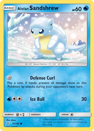 Alolan Sandshrew (19/145) - SM Guardians Rising - Common