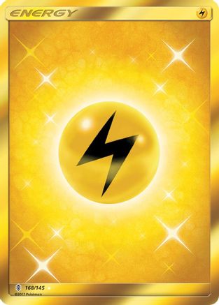 Lightning Energy (Secret) (168/145) - SM Guardians Rising Holofoil - Secret Rare