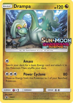 Drampa SM21 - SM Promos Holofoil - Promo