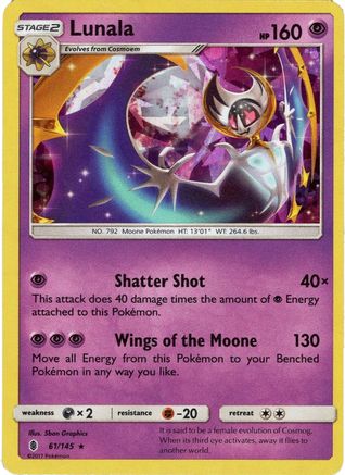 Lunala 061/145 - Deck Exclusives Holofoil - Holo Rare