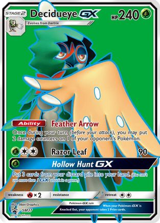 Decidueye GX (SM37/248) - SM Promos Holofoil - Promo