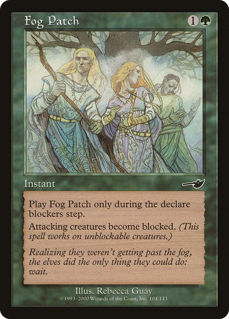 Fog Patch (NMS-104) - Nemesis Foil