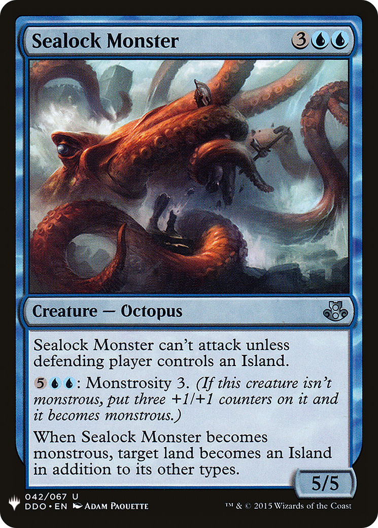 Sealock Monster (LIST-DDO-42) - The List