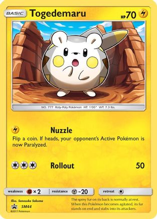 Togedemaru (SM44/248) - SM Promos Holofoil - Promo