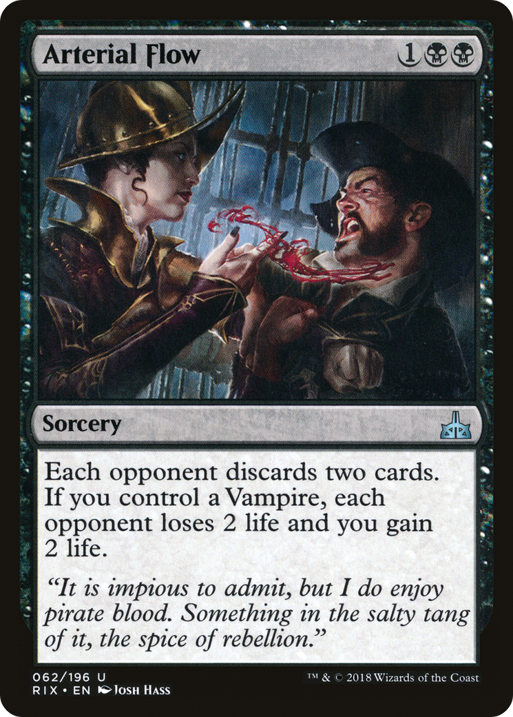 Arterial Flow (RIX-062) - Rivals of Ixalan Foil