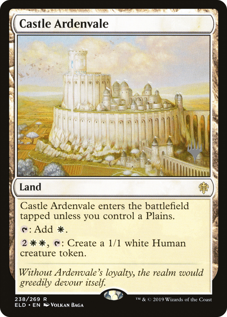 Castle Ardenvale (PPELD-238P) - Throne of Eldraine Promos (Promo Pack)
