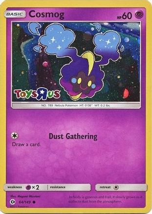 Cosmog (Toys R Us Promo) (64/149) - Miscellaneous Cards & Products Holofoil - Promo