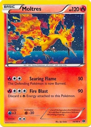 Moltres 014/99 - Blister Exclusives Holofoil - Promo