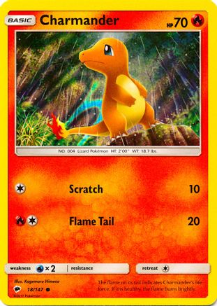 Charmander (Premium Collection Promo) (18/147) - Miscellaneous Cards & Products Holofoil - Promo