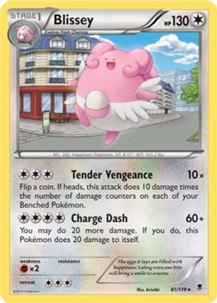 Blissey 081/119 - Miscellaneous Cards & Products Holofoil - Promo