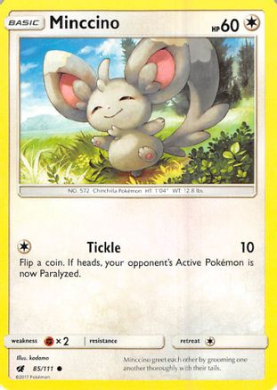 Minccino (85/111) - SM Crimson Invasion - Common