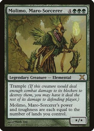 Molimo, Maro-Sorcerer (10E-280) - 10th Edition Foil