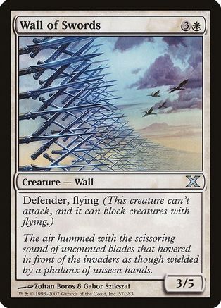 Wall of Swords (10E-057) - 10th Edition