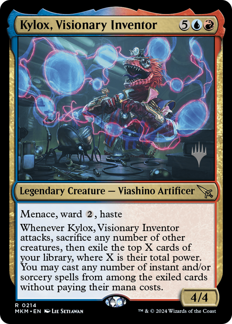 Kylox, Visionary Inventor (PPMKM-214) - Murders at Karlov Manor Promos (Promo Pack)