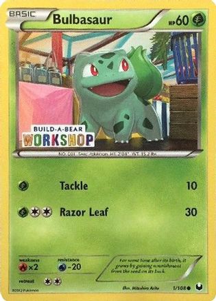 Bulbasaur 001/108 - Miscellaneous Cards & Products Normal - Promo