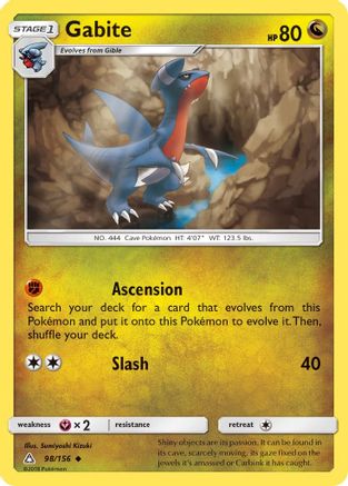 Gabite 098/156 - SM Ultra Prism Normal - Uncommon