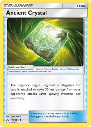 Ancient Crystal (118/156) - SM Ultra Prism - Uncommon
