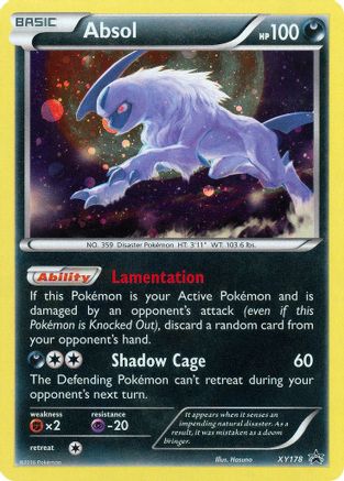 Absol XY178 - XY Promos Holofoil - Promo