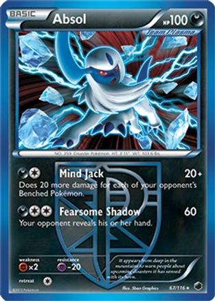 Absol 067/116 - Deck Exclusives Normal - Rare