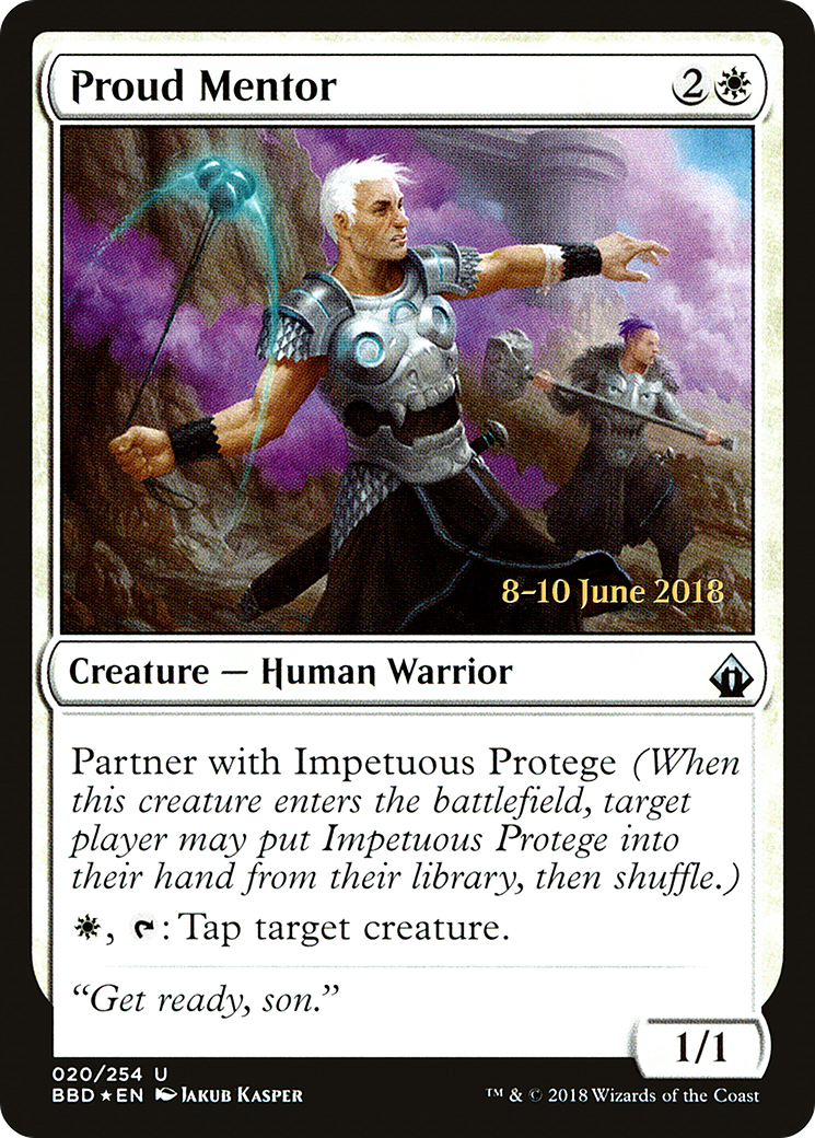 Proud Mentor (LARP-20S) - Battlebond Promos (Prerelease) Foil