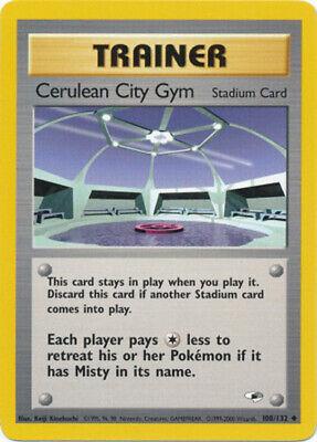 Cerulean City Gym 108/132 - Gym Heroes Unlimited - Uncommon