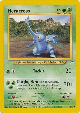 Heracross 041/105 - Neo Destiny Unlimited - Uncommon