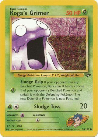 Koga's Grimer (78/132) - Gym Challenge Unlimited - Common