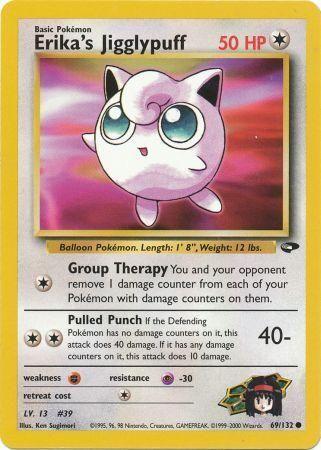 Erika's Jigglypuff 069/132 - Gym Challenge Unlimited - Common
