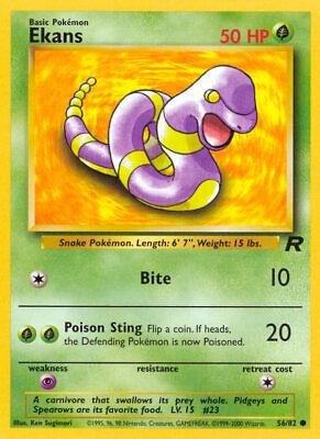 Ekans 056/082 - Team Rocket Unlimited - Common