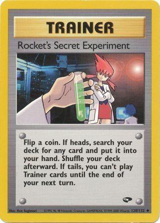 Rocket's Secret Experiment (120/132) - Gym Challenge Unlimited - Uncommon