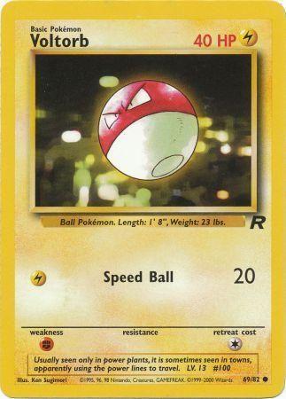 Voltorb 069/082 - Team Rocket Unlimited - Common