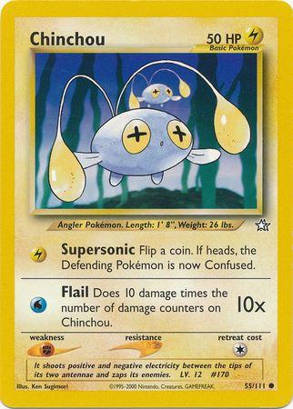 Chinchou 055/111 - Neo Genesis Unlimited - Common