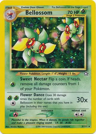 Bellossom 003/111 - Neo Genesis Unlimited Holofoil - Holo Rare