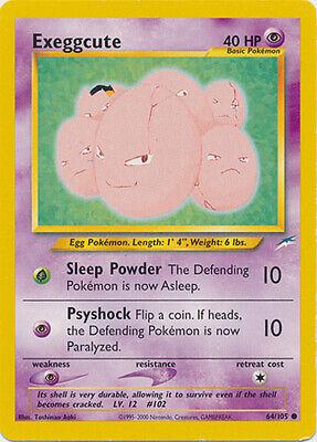 Exeggcute 064/105 - Neo Destiny Unlimited - Common