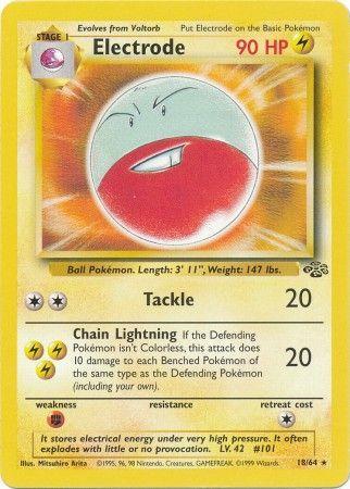Electrode 018/064 - Jungle Unlimited - Rare