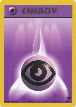 Psychic Energy 131/132 - Gym Challenge Unlimited - Common