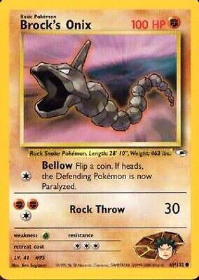 Brock's Onix 069/132 - Gym Heroes Unlimited - Common