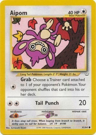 Aipom 041/064 - Neo Revelation Unlimited - Common