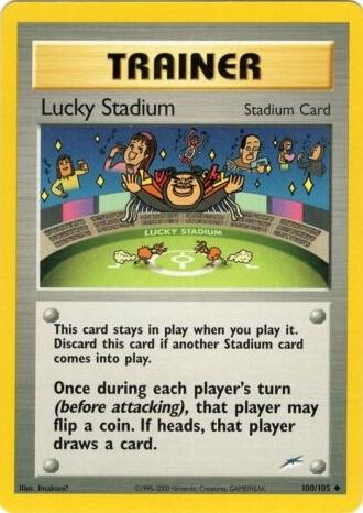 Lucky Stadium 100/105 - Neo Destiny Unlimited - Uncommon